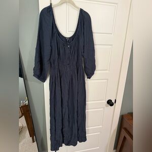 Navy Madewell Dress